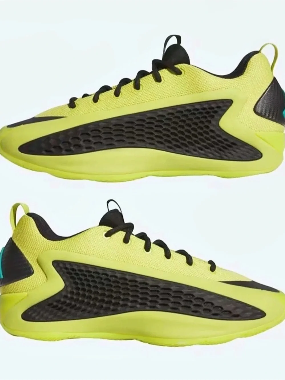 adidas Anthony Edwards 1 Low Basketball Shoes Green & Black US 10 NWT